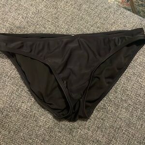 black bikini bottoms